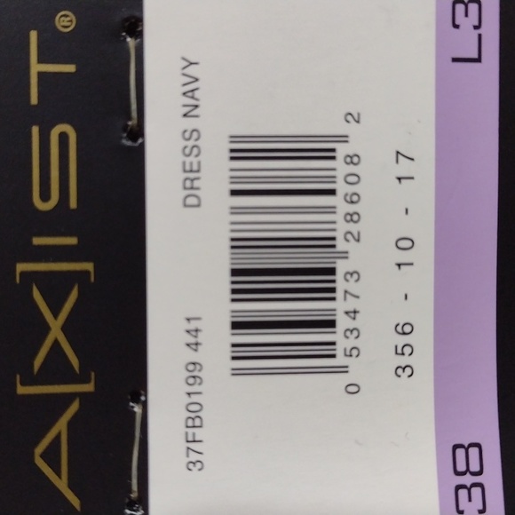 NWT Axist wool-blend flat-front dress slacks - Picture 8 of 8